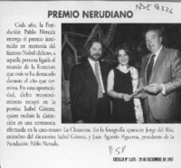 Premio nerudiano  [arTículo].
