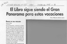 El libro sigue siendo el gran panoarama para estas vacaciones  [artículo] María Inés Sáez.