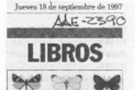 Las Mariposas de Chile  [artículo].