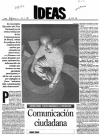 Comunicación ciudadana  [artículo] Faride Zerán.