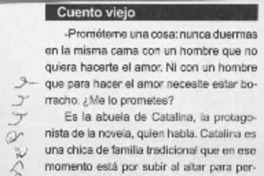 Cuento viejo  [artículo].