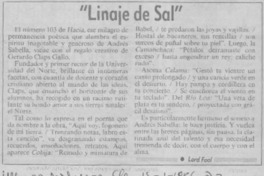 "Linaje de sal"