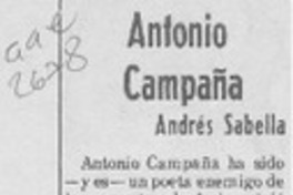 Antonio Campaña
