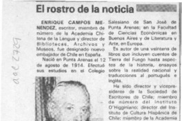 El Rostro de la noticia  [artículo].