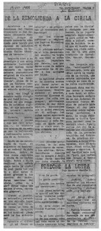 De "La Remolienda" a "La Cirila"