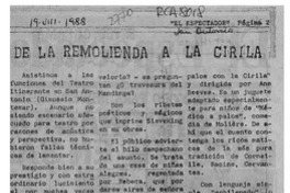 De "La Remolienda" a "La Cirila"