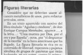 Figuras literarias  [artículo] J. B. M.