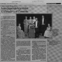 Interdependencia entre el pasado y el presente