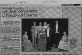 Interdependencia entre el pasado y el presente