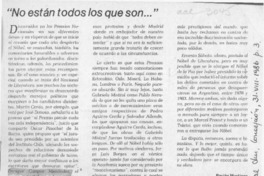 "No están todos los que son -- "  [artículo] Pacián Martínez.