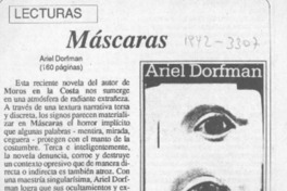 Máscaras  [artículo].