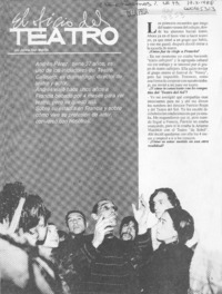 El oficio del teatro  [artículo] Jaime San Martín.
