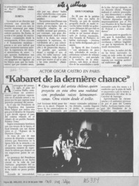 "Kabaret de la dernière chance"
