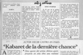 "Kabaret de la dernière chance"