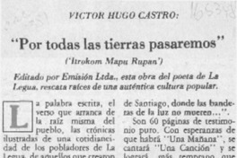 "Por todas las tierras pasaremos"