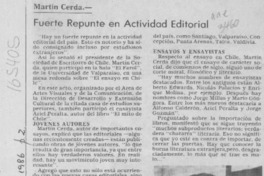 Fuerte repunte en actividad editorial