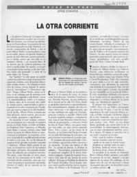 La otra corriente  [artículo] Jorge Edwards.