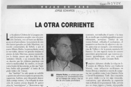 La otra corriente  [artículo] Jorge Edwards.
