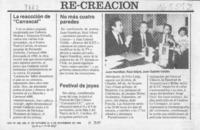 La Reacción de "Carrascal"  [artículo].