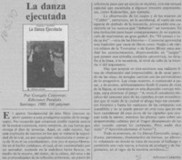 La danza ejecutada