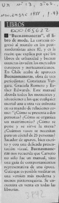 "Buenasmaneras"  [artículo].