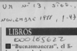 "Buenasmaneras"  [artículo].