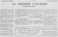 "El perdido universo"