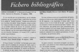 Fichero bibliográfico
