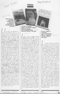 Poesía  [artículo].