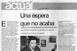 Una espera que no acaba