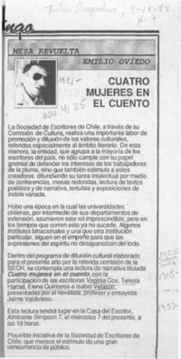 Cuatro mujeres en el cuento