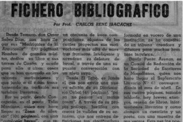 Fichero bibliográfico