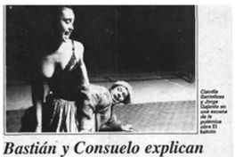 Bastián y Consuelo explican el escándalo de "El balcón"