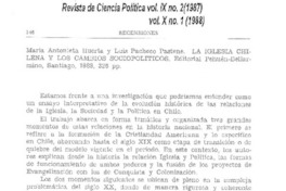 La Iglesia chilena y los cambios sociopolíticos
