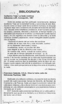 Bibliografía  [artículo] J. A. Massone.