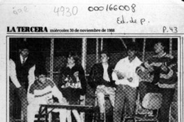 Preparan obra teatral con tema de allegados  [artículo] Freddy Arancibia.