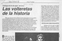 Las volteretas de la historia  [artículo] C. D.