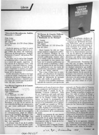 "Los efectos cognitivos de la comunicación de masas"  [artículo].