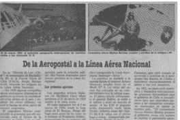 De la Aeropostal a la Línea Aérea Nacional