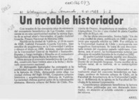 Un notable historiador