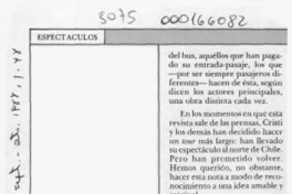 Santiago tour  [artículo].