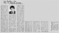 Las huellas y los días de Eduardo Concha