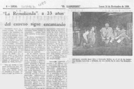 "La Remolienda" a 23 años del estreno sigue encantando  [artículo].