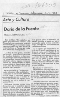 Darío de la Fuente  [artículo] Adolfo Schwarzenberg.