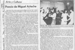 Poesía de Miguel Arteche