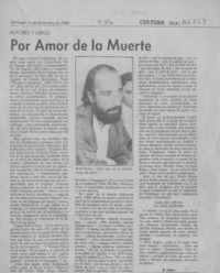 Por amor de la muerte