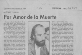 Por amor de la muerte