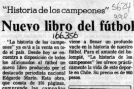 Nuevo libro del fútbol  [artículo].