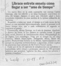 Libraco entrete enseña cómo llegar a ser "amo del tiempo"  [artículo].