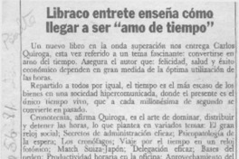 Libraco entrete enseña cómo llegar a ser "amo del tiempo"  [artículo].